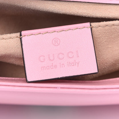 Gucci Calfskin Matelasse Mini GG Marmont Shoulder Bag Wild Rose 5 of 8