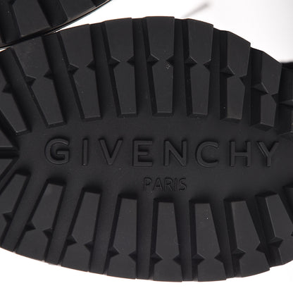 Givenchy Calfskin Suede Aviator Ankle Boots 41 Black 5 of 10