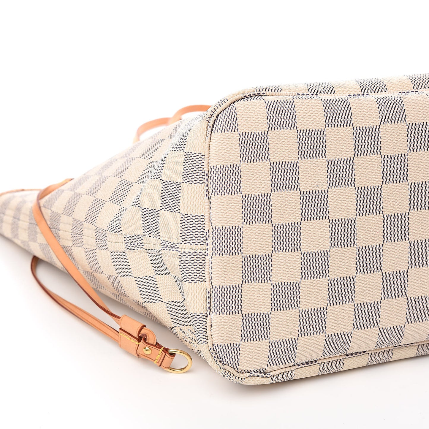 Damier Azur Neo Neverfull MM Rose Ballerine
