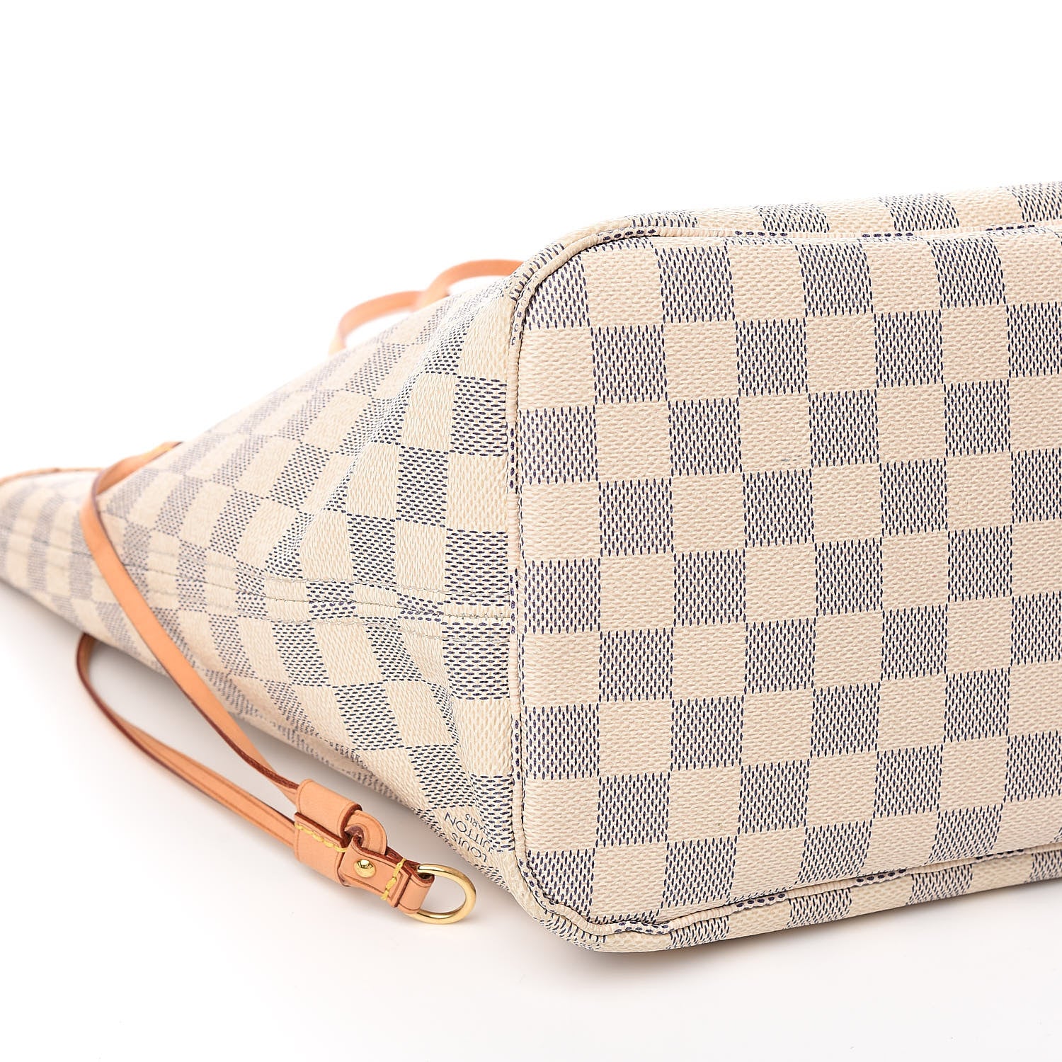 Louis Vuitton Damier Azur Neo Neverfull MM Rose Ballerine 10 of 16