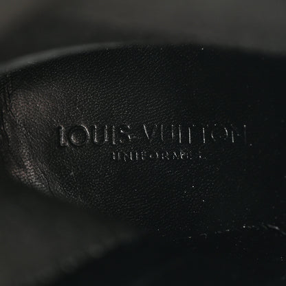 Louis Vuitton Patent Silhouette Ankle Boots 38.5 Black 8 of 11