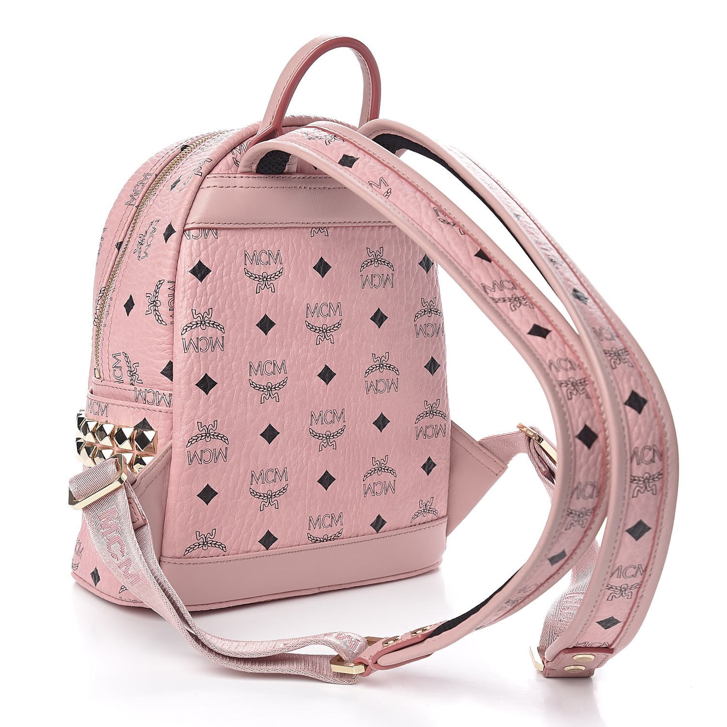 Visetos Side Stud Mini Stark Backpack Pink