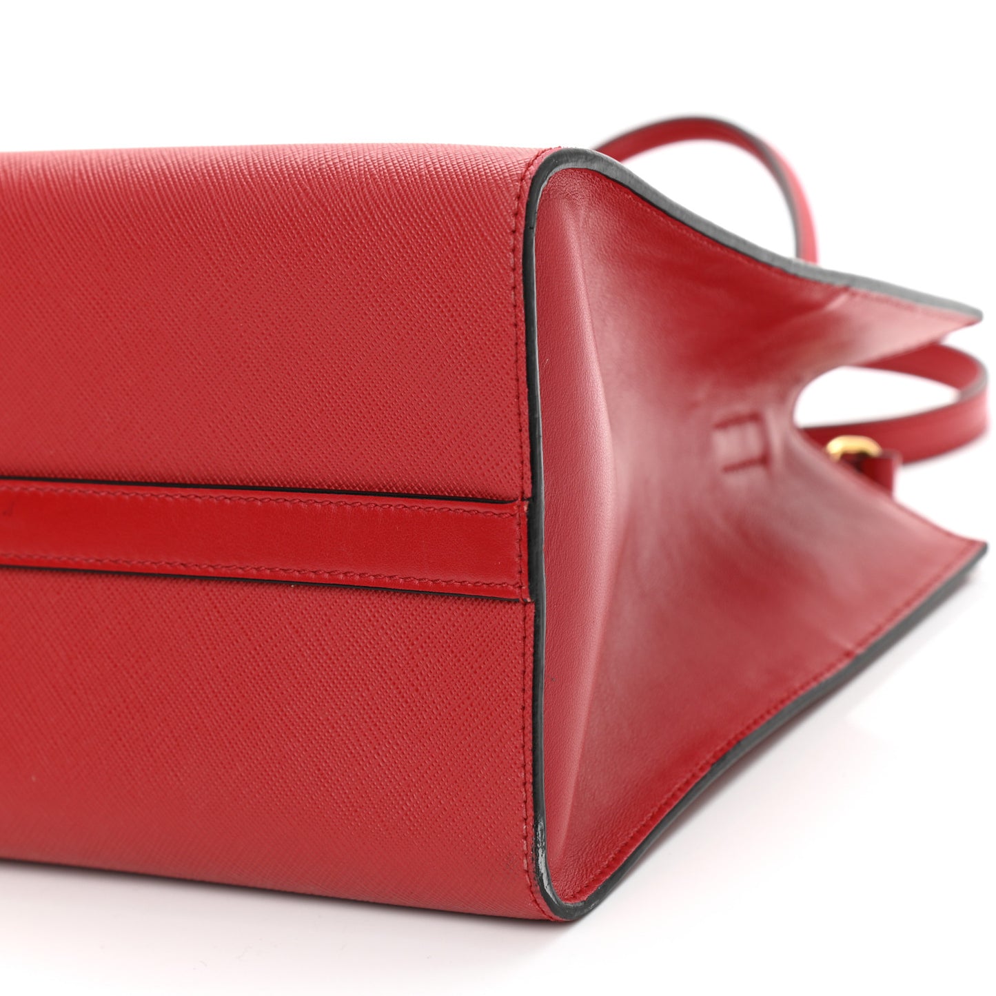 Saffiano Soft Tote Fuoco