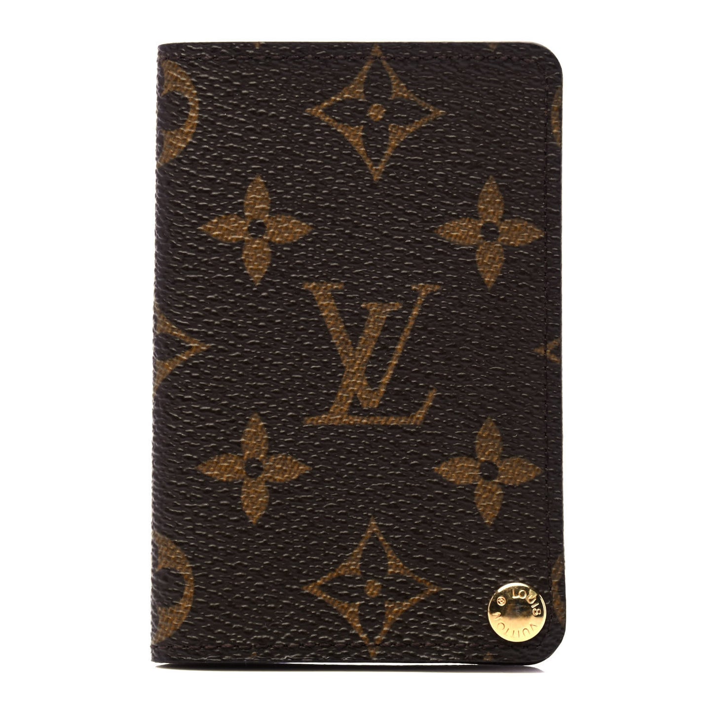 Monogram Credit Card Photo Holder