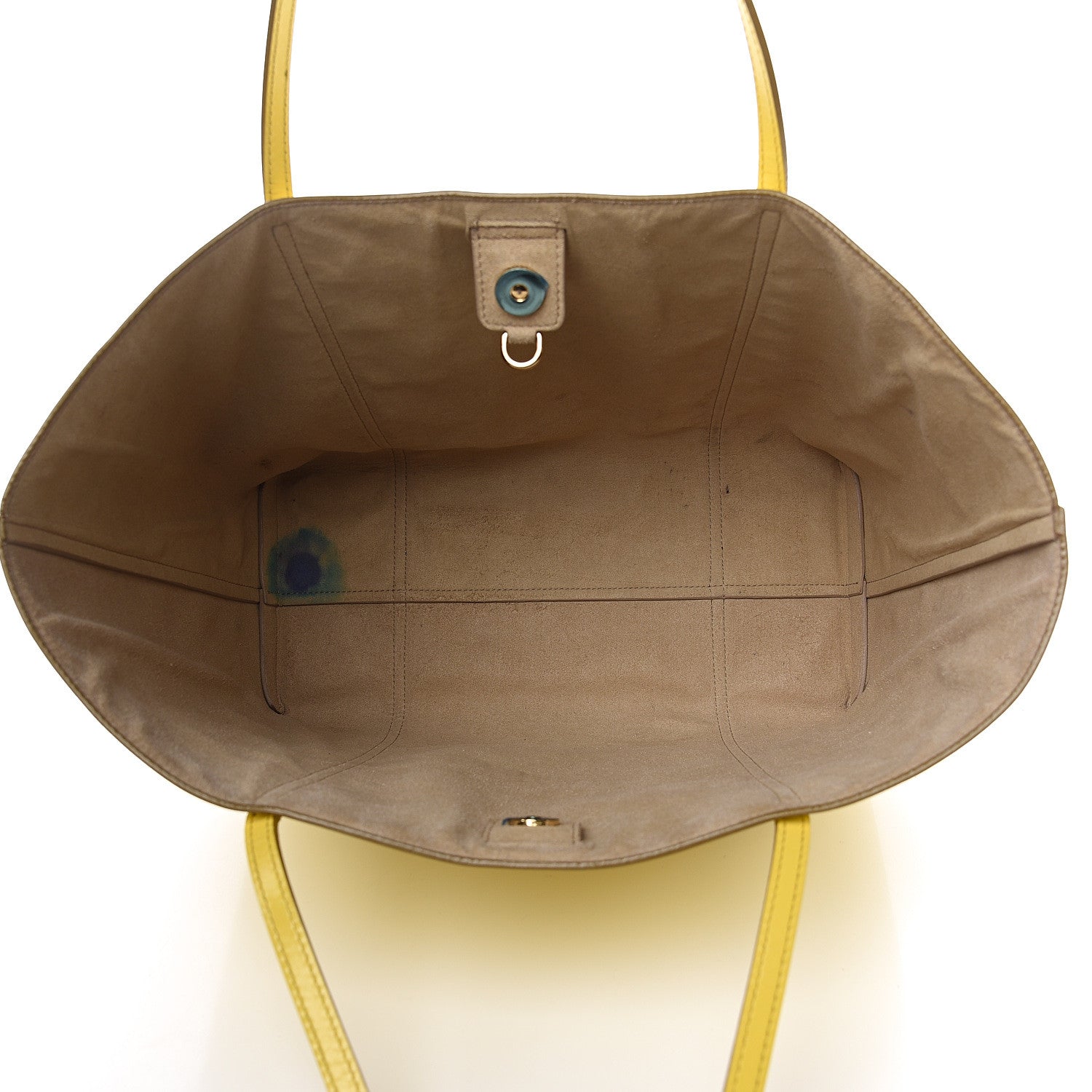 Dolce & Gabbana Textured Calfskin Escape Tote Yellow 4 of 16