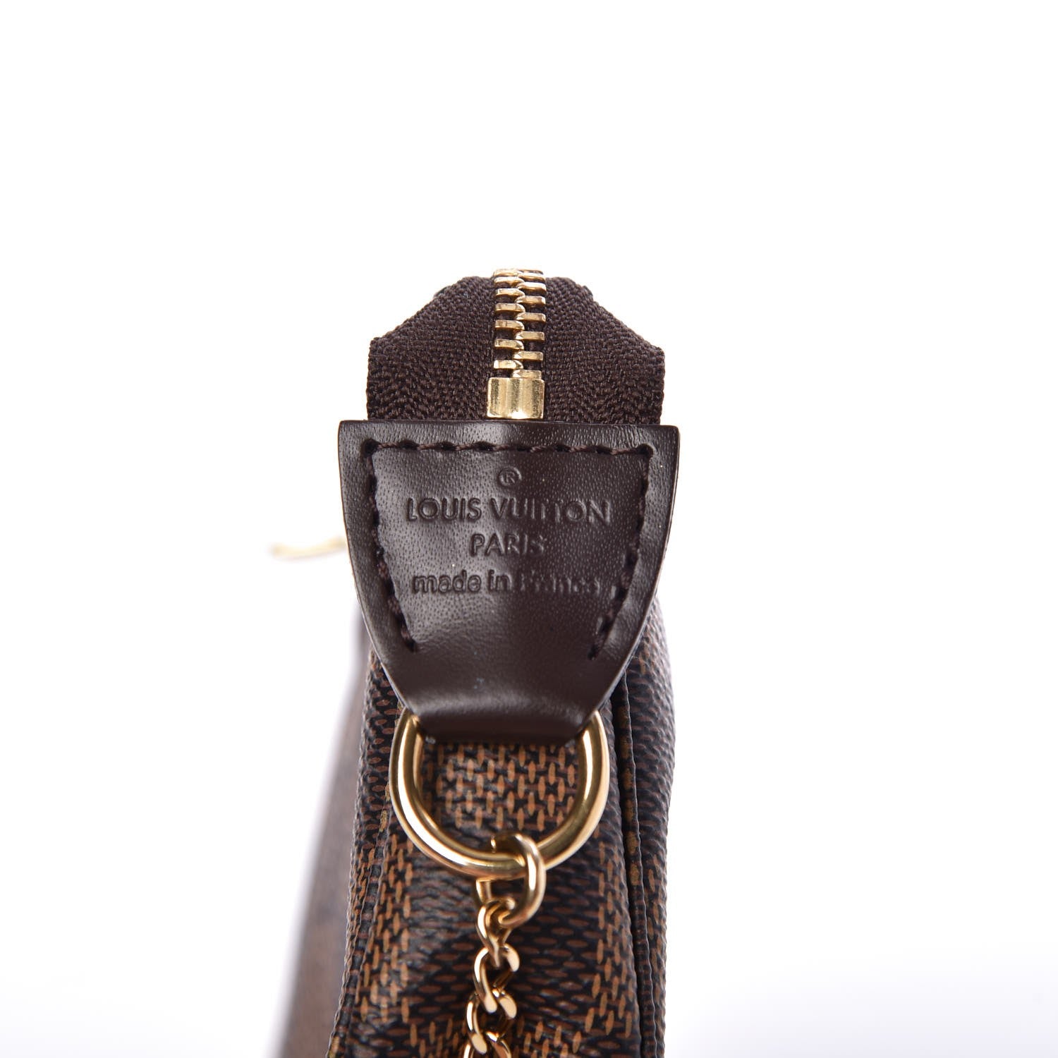 Louis Vuitton Damier Ebene Mini Pochette Accessories 6 of 7
