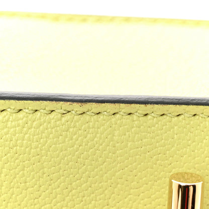 Hermes Chevre Mysore Mini Verrou Chaine Bag Jaune Bourgeon 13 of 13