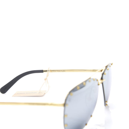 Louis Vuitton The Party Aviator Sunglasses Z0911U Blue 5 of 7