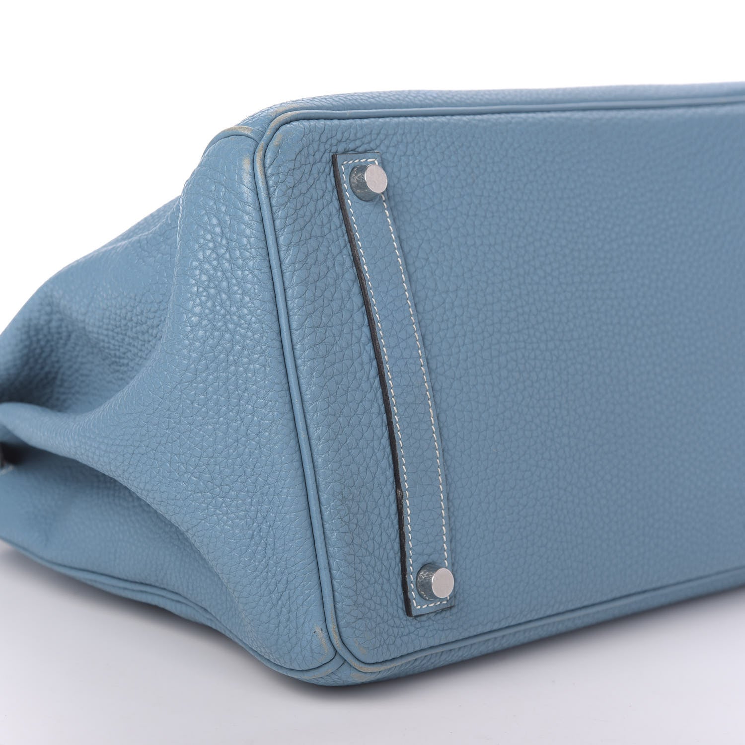 Hermes Togo Birkin 35 Blue Jean 6 of 19
