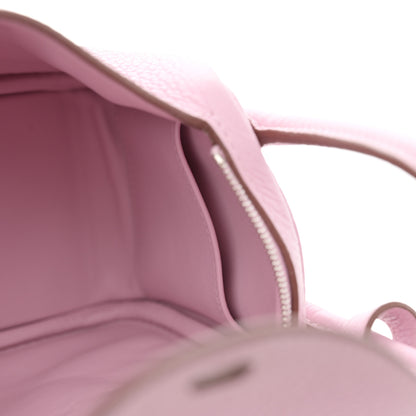 Hermes Taurillon Clemence Mini Lindy 20 Mauve Sylvestre 11 of 12
