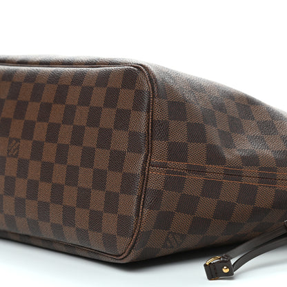 Louis Vuitton Damier Ebene Neverfull MM 6 of 9