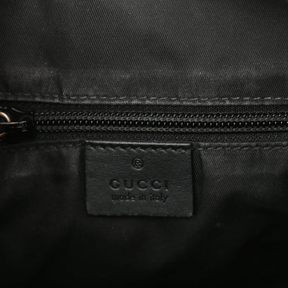 Gucci GG Supreme Monogram Web Messenger Bag Black 6 of 13