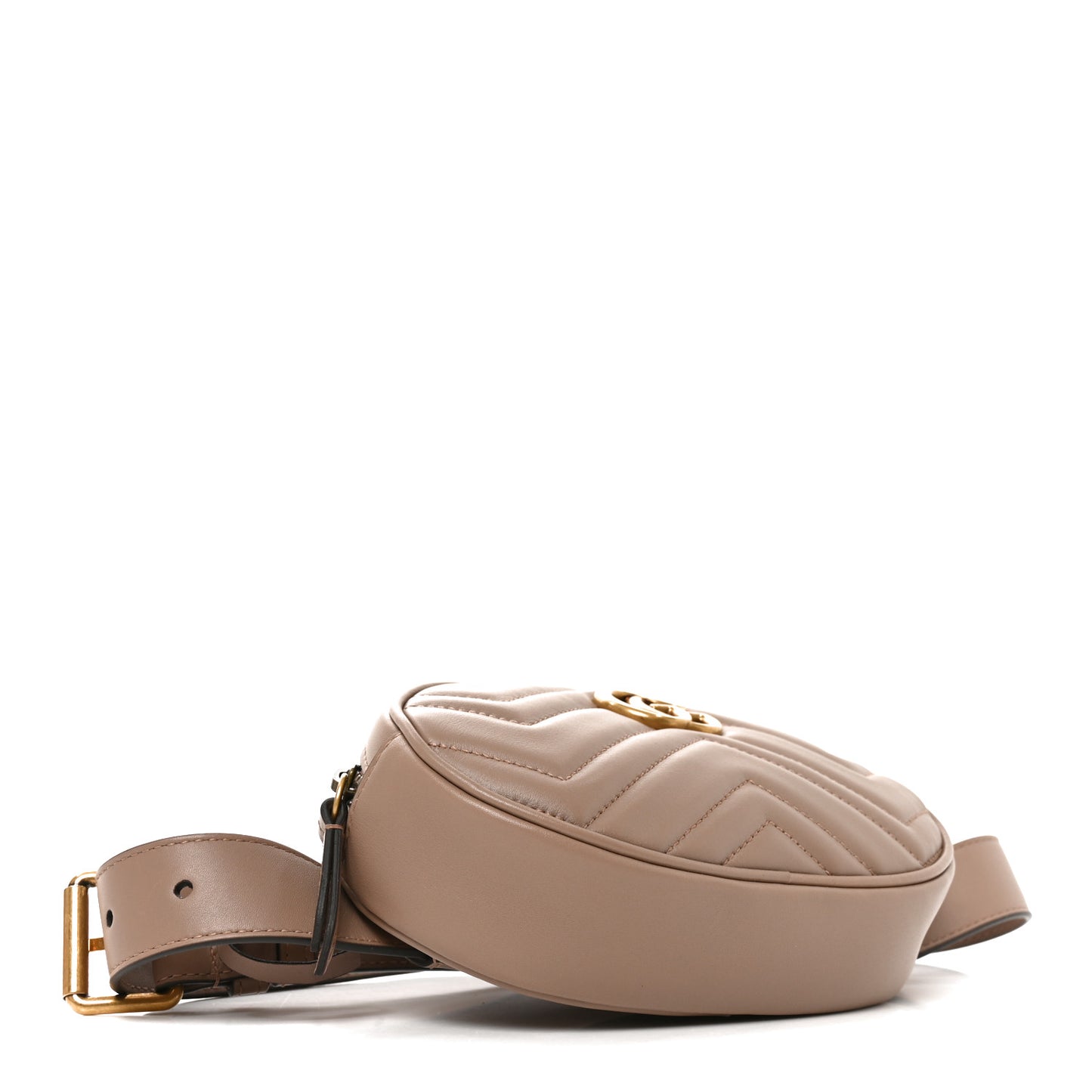 Calfskin Matelasse GG Marmont Belt Bag 75 30 Porcelain Rose