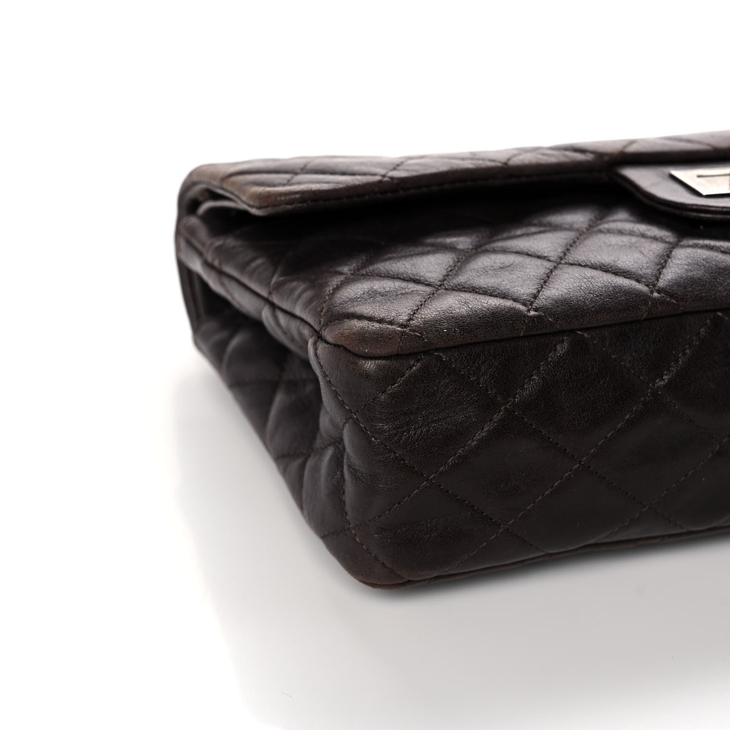 Chanel Calfskin Quilted 2.55 Reissue 226 Flap Brown 9 of 13