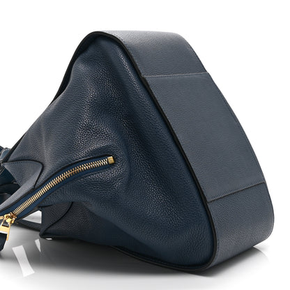 Loewe Grained Calfskin Small Hammock Shoulder Bag Marine 9 of 10