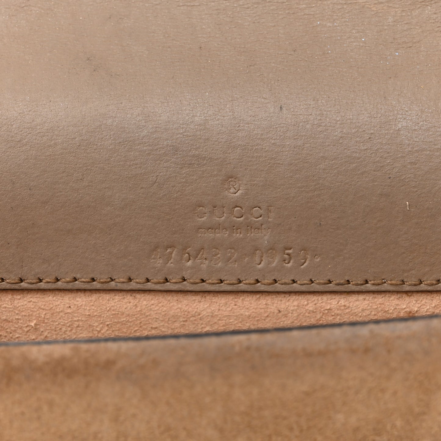 GG Supreme Monogram Super Mini Dionysus Shoulder Bag Taupe