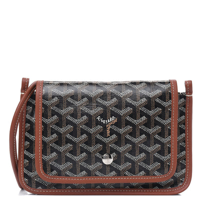 Goyard Goyardine Plumet Wallet Clutch Black Gold 1 of 4