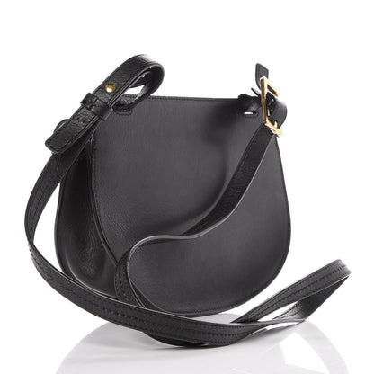 Chloe Calfskin Mini Georgia Crossbody Bag Black 3 of 8