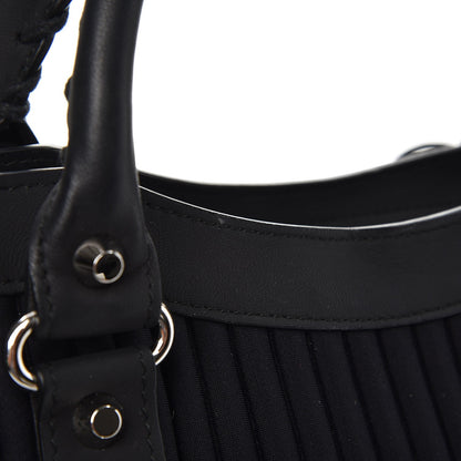 Balenciaga Ribbed Neoprene Classic Silver Hardware City Black 9 of 12