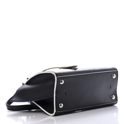 Fendi Vitello Dolce Mini 3Jours Tote Black 4 of 12