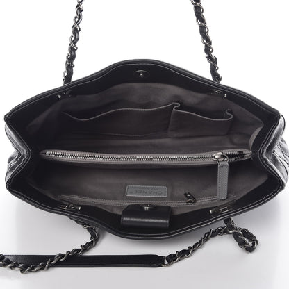 Chanel Calfskin Medium Stitch It Tote Black 5 of 7