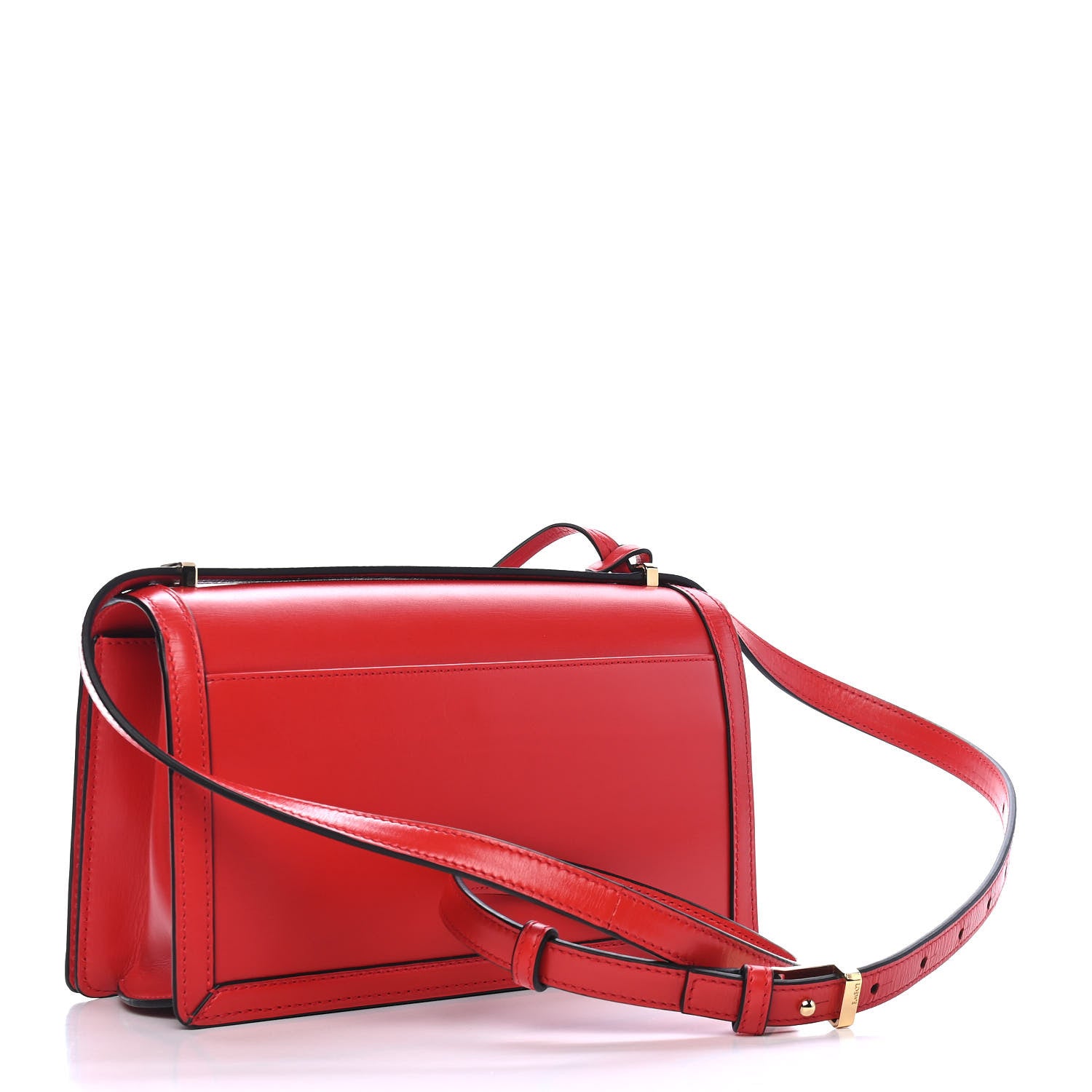 Loewe Calfskin Small Barcelona Shoulder Bag Red 2 of 9
