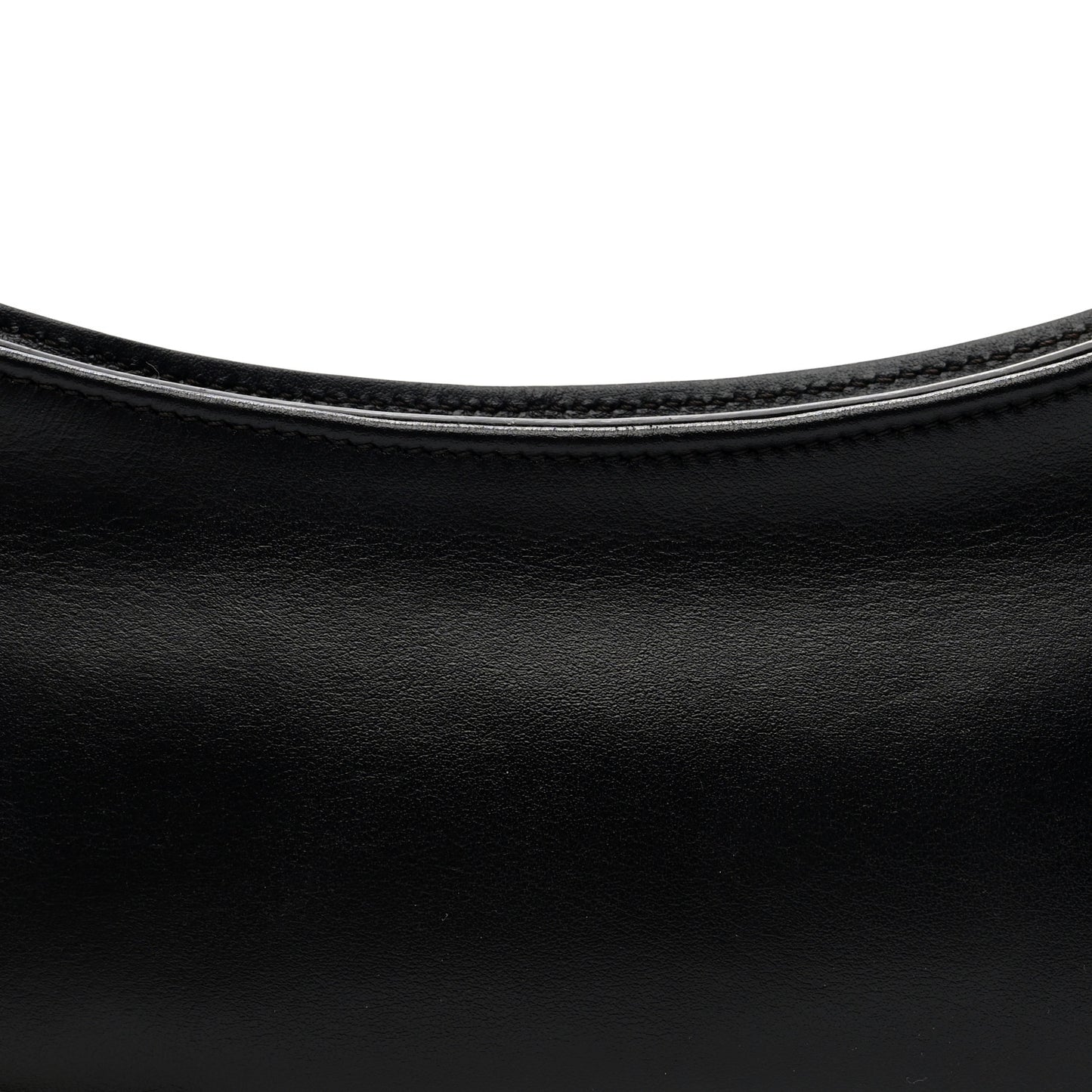 Smooth Calfskin Le Bisou Perle Black