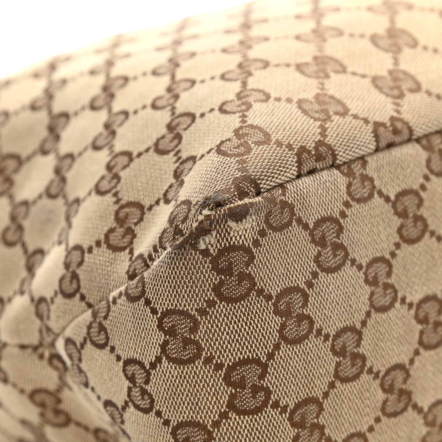 Monogram Medium Horsebit Chain Hobo Dark Brown
