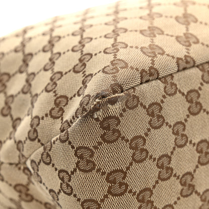 Gucci Monogram Medium Horsebit Chain Hobo Dark Brown 8 of 18