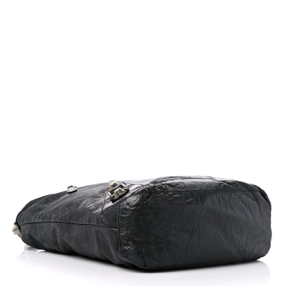 Balenciaga Chevre Giant 21 Silver Hardware Day Hobo Black 4 of 18