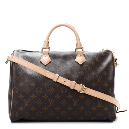 Louis Vuitton Monogram Speedy Bandouliere 35 1 of 12