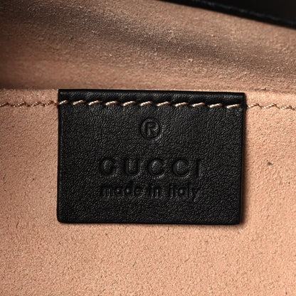 Gucci GG Supreme Monogram Bees Small Padlock Tote Beige Oro Black 6 of 11
