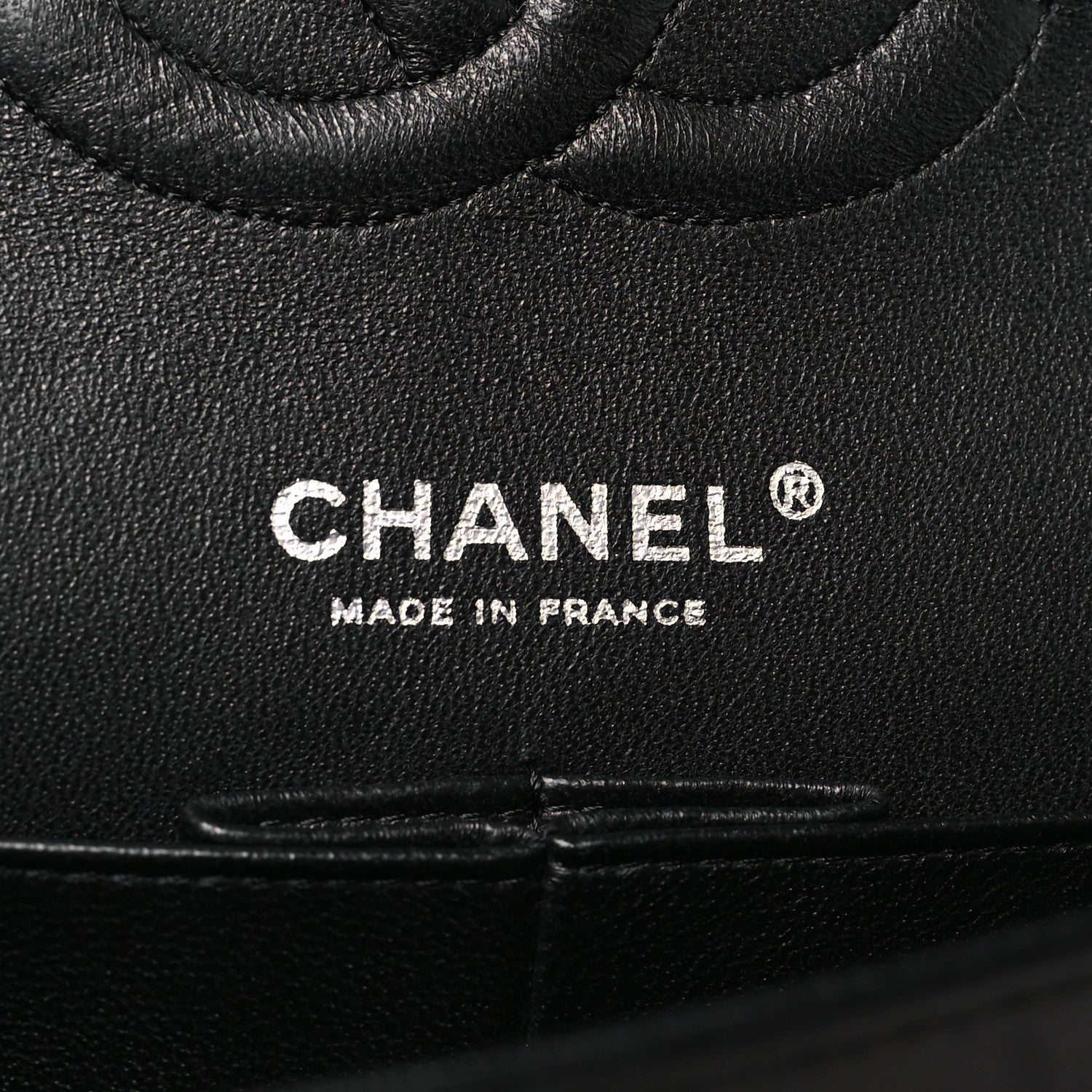 Chanel Tweed Quilted Medium Double Flap Black 6 of 13