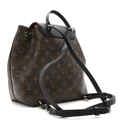 Louis Vuitton Monogram Montsouris PM Black 3 of 11
