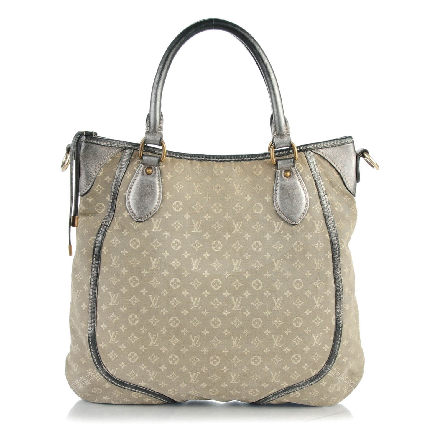 Mini Lin Monogram Besace Angele Platine