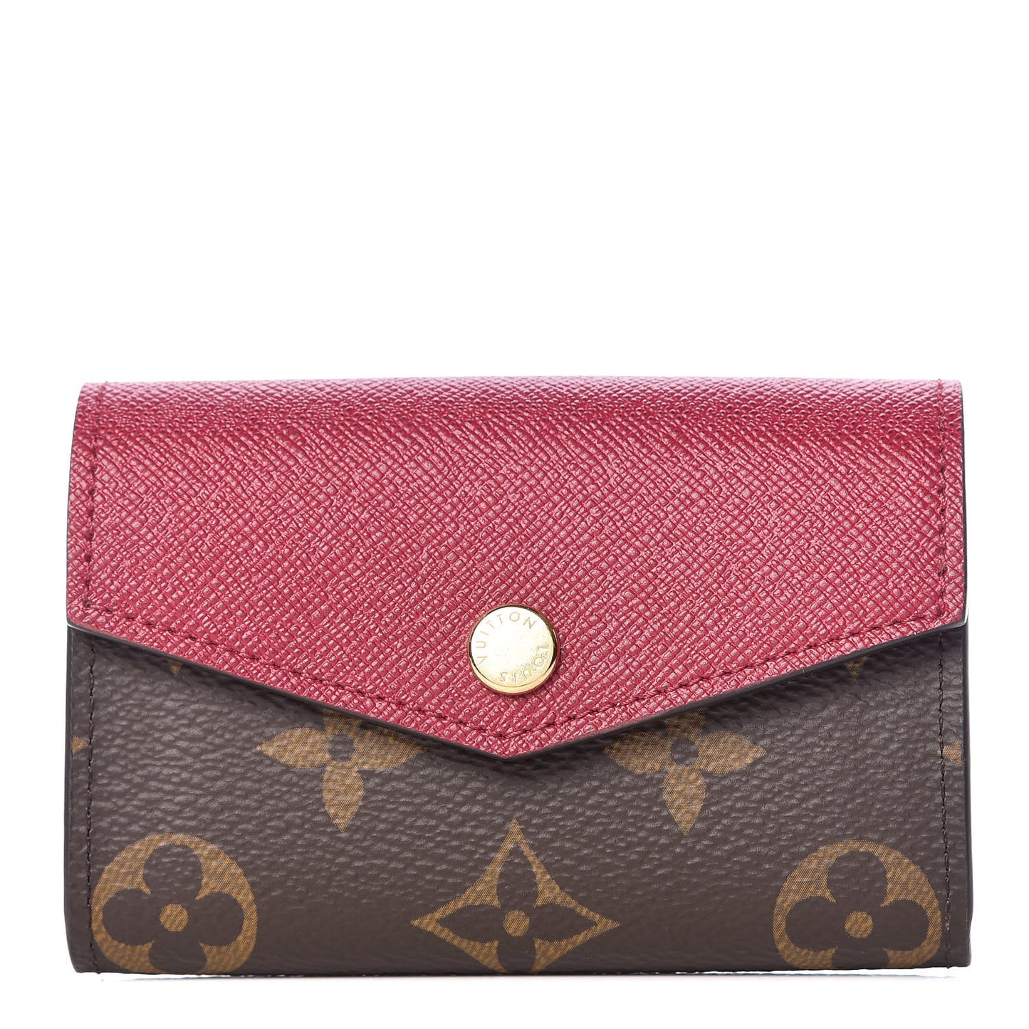Monogram Sarah Multicartes Fuchsia