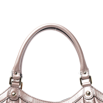 Gucci Metallic Microguccissima Large Sukey Tote Light Pink 11 of 13
