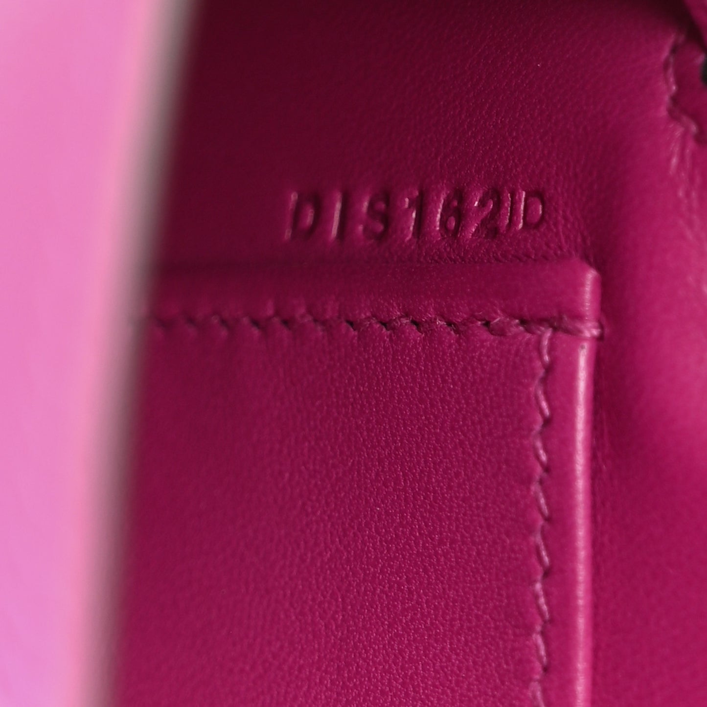 Epsom Mini Kelly Sellier 20 Rose Pourpre
