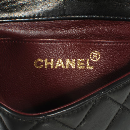 Chanel Lambskin Mini Kelly Flap Bag Black 6 of 8