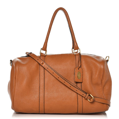 Fendi Cuoio Romano Selleria Boston Duffle Miele 1 of 8