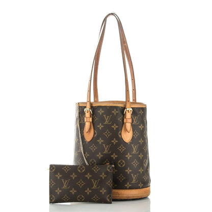 Louis Vuitton Monogram Petit Bucket 23 9 of 9