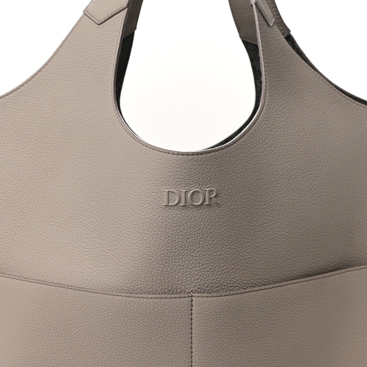 Christian Dior Icons Calfskin Privé Tote Beige 9 of 11