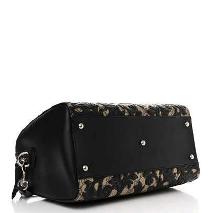 Gucci GG Supreme Monogram Arabesque Medium Boston Black 4 of 10