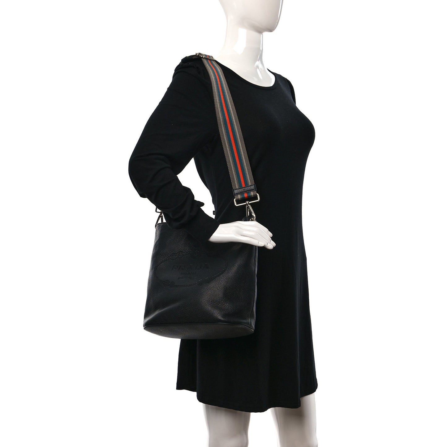 Vitello Phenix Logo Hobo Black