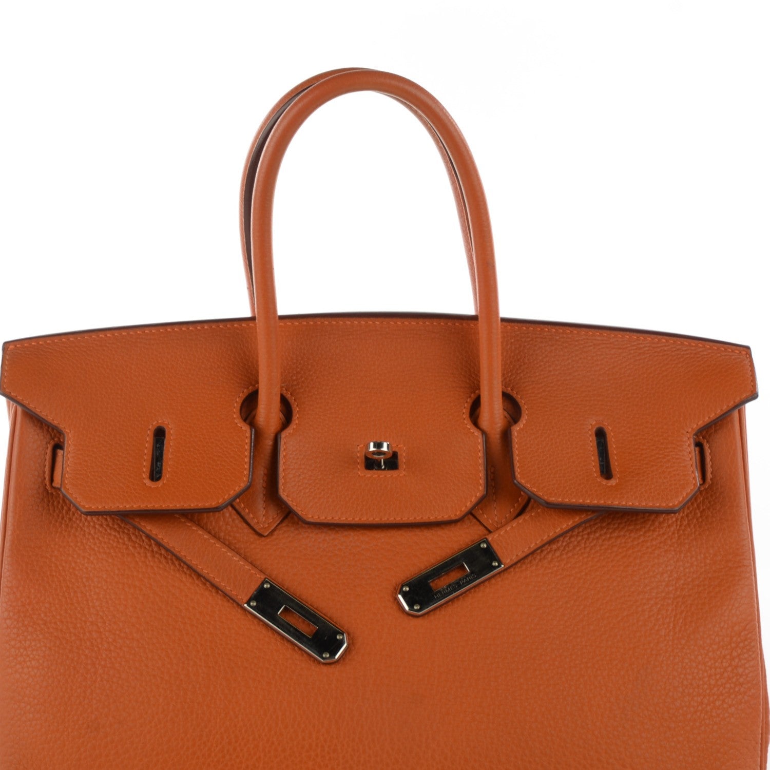 Hermes Taurillon Clemence Birkin 35 Potiron 13 of 21