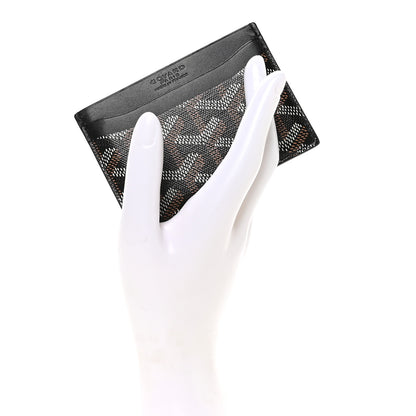 Goyard Goyardine Saint Sulpice Card Holder Black 2 of 7
