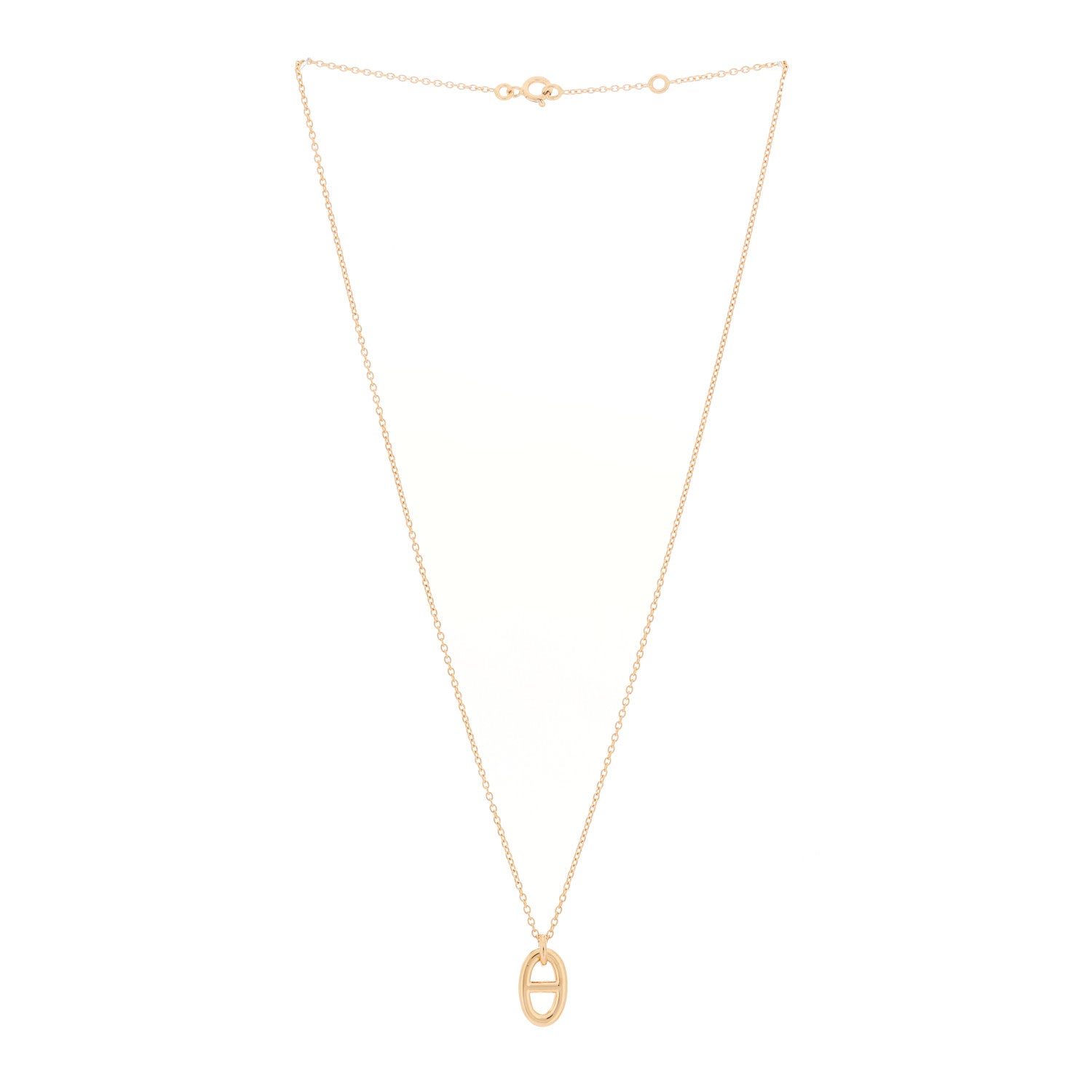 Hermes 18K Rose Gold PM Farandole Pendant Necklace 3 of 6