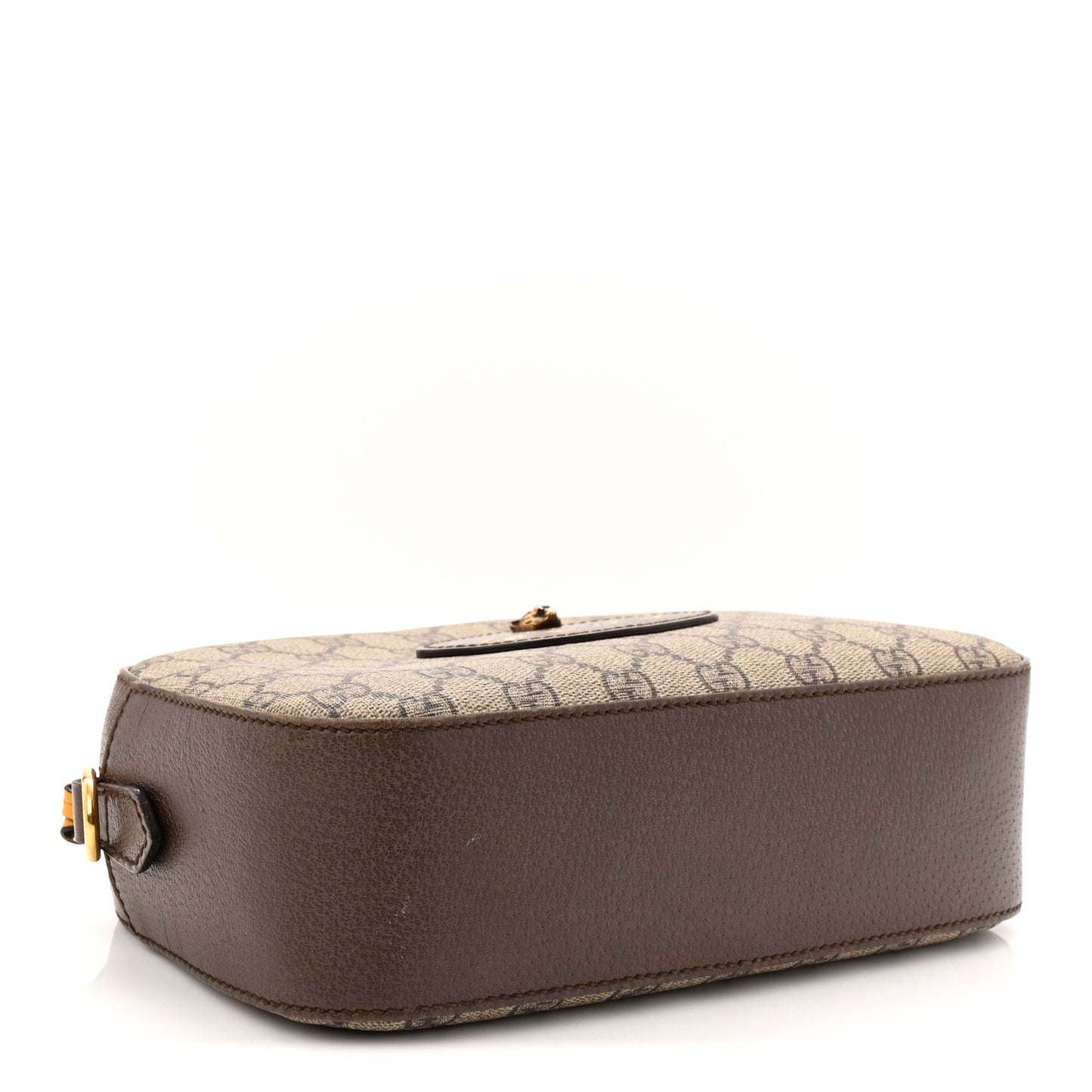 GG Supreme Monogram Web Neo Vintage Shoulder Bag Beige New Acero Crop