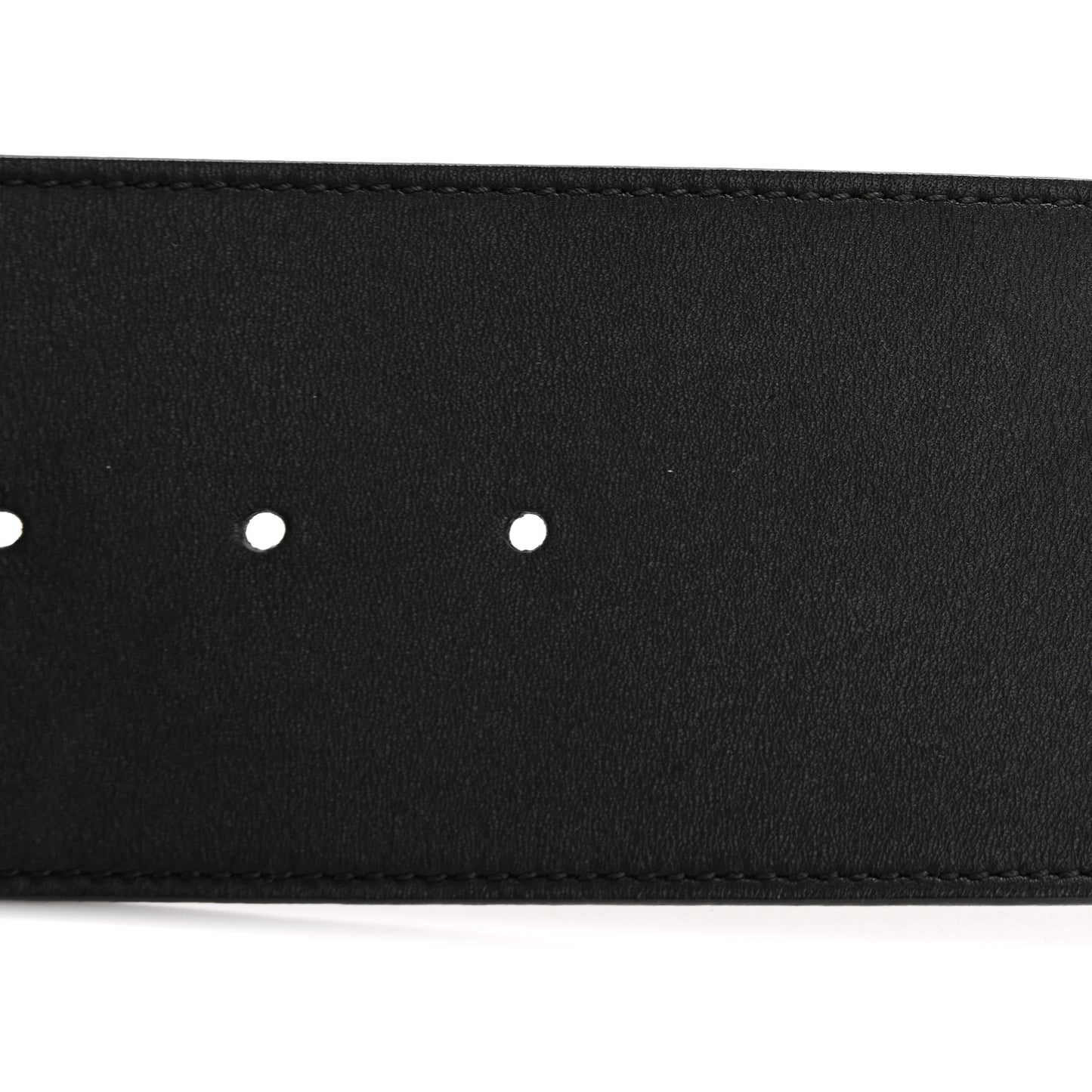 Calfskin Double G Wide Belt 75 30 Black