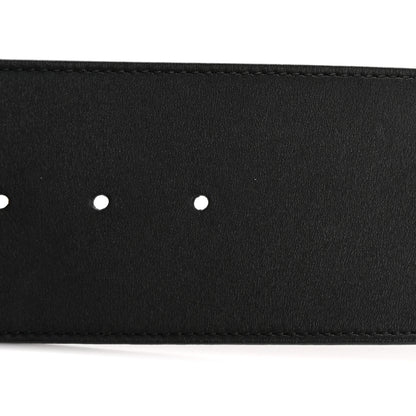 Gucci Calfskin Double G Wide Belt 75 30 Black 6 of 7